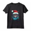 T-shirt con Grafica Natalizia Chantilly Tiffany Cat - Regalo Divertente di Natale per Uomo e Donna - Ideale per Tutti gli Amanti del Vintage