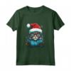 T-shirt con Grafica Natalizia Chantilly Tiffany Cat - Regalo Divertente di Natale per Uomo e Donna - Ideale per Tutti gli Amanti del Vintage