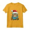 T-shirt con Grafica Natalizia Chantilly Tiffany Cat - Regalo Divertente di Natale per Uomo e Donna - Ideale per Tutti gli Amanti del Vintage