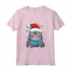 T-shirt con Grafica Natalizia Chantilly Tiffany Cat - Regalo Divertente di Natale per Uomo e Donna - Ideale per Tutti gli Amanti del Vintage