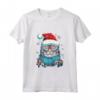 T-shirt con Grafica Natalizia Chantilly Tiffany Cat - Regalo Divertente di Natale per Uomo e Donna - Ideale per Tutti gli Amanti del Vintage