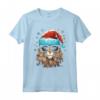 T-shirt Chantilly Tiffany Cat - Grafica Natalizia Vintage per Uomo e Donna - Ideale come Regalo di Natale