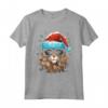T-shirt Chantilly Tiffany Cat - Grafica Natalizia Vintage per Uomo e Donna - Ideale come Regalo di Natale