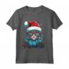 T-shirt Chantilly Tiffany Cat - Maglietta Grafica Natalizia Divertente per Uomo e Donna - Ideale come Regalo di Natale