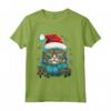 T-shirt Chantilly Tiffany Cat - Maglietta Grafica Natalizia Divertente per Uomo e Donna - Ideale come Regalo di Natale