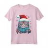 T-shirt Chantilly Tiffany Cat - Maglietta Grafica Natalizia Divertente per Uomo e Donna - Ideale come Regalo di Natale