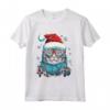T-shirt Chantilly Tiffany Cat - Maglietta Grafica Natalizia Divertente per Uomo e Donna - Ideale come Regalo di Natale