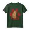Chausie San Valentino Cat Love Paw Maglietta - Regalo Divertente per Amanti dei Gatti - Ideale per Amici e Familiari