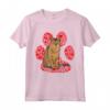 Chausie San Valentino Cat Love Paw Maglietta - Regalo Divertente per Amanti dei Gatti - Ideale per Amici e Familiari