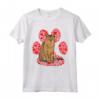 Chausie San Valentino Cat Love Paw Maglietta - Regalo Divertente per Amanti dei Gatti - Ideale per Amici e Familiari