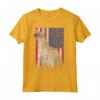 Chausie Cat USA Pride Bandiera Americana Maglietta - Regalo Vintage per Amanti dei Gatti Chausie