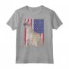 Chausie Cat USA Pride Bandiera Americana Maglietta - Regalo Vintage per Amanti dei Gatti Chausie