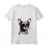 Donna Chausie Cat 4 luglio America USA Bandiera Maglietta con Collo a V - Regalo Unico per Proprietari di Gatti - Ideale per Natale o 4 luglio