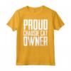 Proud Chausie Cat Owner - Gatto Chausi Maglietta - Regalo Ideale per Amanti dei Gatti Chausie