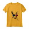Donna Chausie Cat 4 luglio America USA Bandiera Maglietta con Collo a V - Regalo per Proprietari di Gatti - Ideale per il 4 luglio e Altre Festività