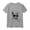 Donna Chausie Cat 4 luglio America USA Bandiera Maglietta con Collo a V - Regalo per Proprietari di Gatti - Ideale per il 4 luglio e Altre Festività