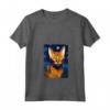 Donna Chausie Cat Notte Stellata Pittura Uomini Donne Bambini - Maglietta con Collo a V per gli Amanti dei Gatti - Regalo Carino per Natale o Compleanni