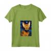 Donna Chausie Cat Notte Stellata Pittura Uomini Donne Bambini - Maglietta con Collo a V per gli Amanti dei Gatti - Regalo Carino per Natale o Compleanni