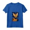 Donna Chausie Cat Notte Stellata Pittura Uomini Donne Bambini - Maglietta con Collo a V per gli Amanti dei Gatti - Regalo Carino per Natale o Compleanni