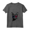 Donna Chausie Cat 4 luglio America USA Bandiera Maglietta con Collo a V - Regalo per Proprietari di Gatti - Ideale per 4 luglio e Celebrazioni Patriottiche