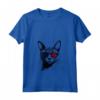 Donna Chausie Cat 4 luglio America USA Bandiera Maglietta con Collo a V - Regalo per Proprietari di Gatti - Ideale per 4 luglio e Celebrazioni Patriottiche