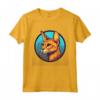 Gatto Chausie in stile retrò - Maglietta Vintage con Estetica Anni '70 e '80 - Ottimo Outfit per Compleanno, Halloween, Natale