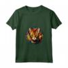 Chausie - Gatto in Stained Glass Design - Maglietta con Collo a V per Amanti dei Gatti - Acquista Online