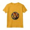 Chausie - Gatto in Stained Glass Design - Maglietta con Collo a V per Amanti dei Gatti - Acquista Online