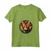 Chausie - Gatto in Stained Glass Design - Maglietta con Collo a V per Amanti dei Gatti - Acquista Online