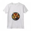 Chausie - Gatto in Stained Glass Design - Maglietta con Collo a V per Amanti dei Gatti - Acquista Online