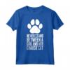 Never Stand Between a Girl and Her Chausie Cat - Funny Chausie Cat T-shirt for Men and Women - Ideal Chausie Cat Gift for Birthdays