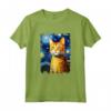 Chausie - Dipinto con Gatto Stellato e Scritta in Inglese