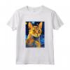 Chausie Cat Notte Stellata - Maglietta Pittura Gatto Chausie per Uomini, Donne e Bambini - Regalo Carino per Amanti degli Animali - Ideale per Natale, Ringraziamento, San Valentino o Compleanni