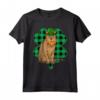 Chausie Leprechaun Lucky Clover Maglietta per Amanti dei Gatti - Ideale per Regalo Divertente agli Amici e Familiari - St Patricks Day Design
