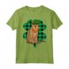 Chausie Leprechaun Lucky Clover Maglietta per Amanti dei Gatti - Ideale per Regalo Divertente agli Amici e Familiari - St Patricks Day Design