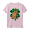 Chausie Leprechaun Lucky Clover Maglietta per Amanti dei Gatti - Ideale per Regalo Divertente agli Amici e Familiari - St Patricks Day Design