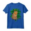 Chausie Leprechaun Lucky Clover Maglietta per Amanti dei Gatti - Ideale per Regalo Divertente agli Amici e Familiari - St Patricks Day Design