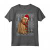 Cappello Babbo Natale Chausie Cat Brutto Natale Maglietta - Regalo Divertente per Amanti dei Gatti e Animali Domestici