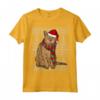 Cappello Babbo Natale Chausie Cat Brutto Natale Maglietta - Regalo Divertente per Amanti dei Gatti e Animali Domestici