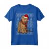 Cappello Babbo Natale Chausie Cat Brutto Natale Maglietta - Regalo Divertente per Amanti dei Gatti e Animali Domestici