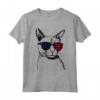 Chausie Cat 4 luglio America USA Bandiera Maglietta - Regalo per Proprietari di Gatti - Ideale per Natale o Compleanni