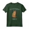 La Vita è Migliore con un Amante dei Gatti Chausie - Maglietta Divertente per Amanti dei Gatti - Ideale come Regalo per Animali Domestici