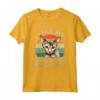 I Like My Chausie Cat - Retro Vintage Cats & Kitten Lovers Maglietta - Regalo Divertente per Amanti dei Gatti
