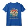I Like My Chausie Cat - Retro Vintage Cats & Kitten Lovers Maglietta - Regalo Divertente per Amanti dei Gatti
