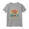 I Like My Chausie Cat - Retro Vintage Cats & Kitten Lovers Maglietta - Regalo Divertente per Amanti dei Gatti