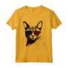 Chausie Cat 4 luglio America USA Bandiera Maglietta - Regalo per Proprietari di Gatti - Ideale per Natale e Compleanni