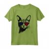 Chausie Cat 4 luglio America USA Bandiera Maglietta - Regalo per Proprietari di Gatti - Ideale per Natale e Compleanni
