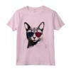 Chausie Cat 4 luglio America USA Bandiera Maglietta - Regalo per Proprietari di Gatti - Ideale per Natale e Compleanni