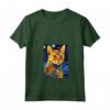 Donna Chausie Cat Notte Stellata Pittura - Maglietta Unica per Amanti dei Gatti Chausie - Regalo Divertente per Natale, Ringraziamento o Compleanni