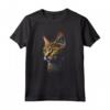 Funny Chausie Lover Colorful Graphic Cat Dad Mom Men Women Maglietta - Cute Cat Pop Art Present for Cat Lovers - Ideal for Halloween, Birthday, Christmas